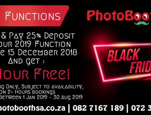 Black Friday 2018 Photo Booth Rental